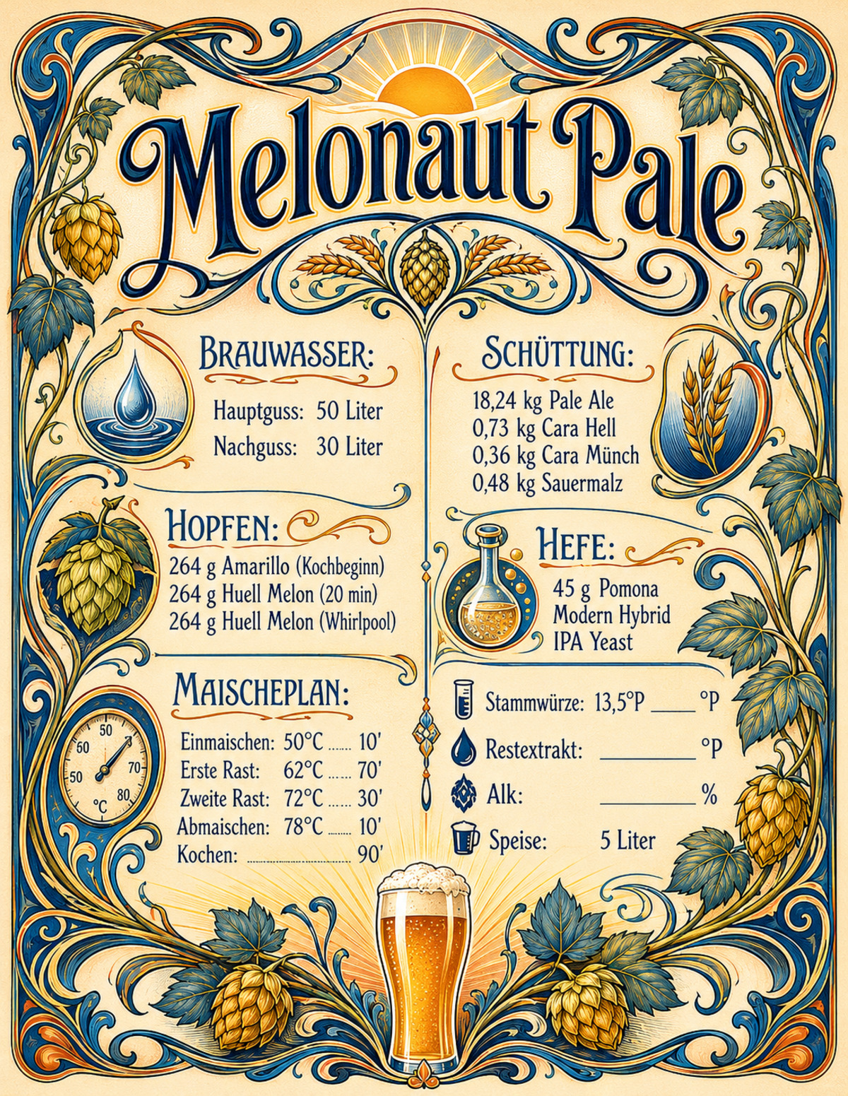 Rezept für Melonaut Pale